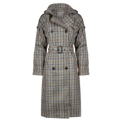 Jas Happy Rainy Days Brooklyn Trenchcoat Check
