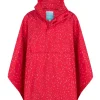 Poncho Happy Rainy Days Bike Cape Rachel Dot Red Off White -Slaapzak Verkoop 1 Cape Rachel Dot Red Off White 1