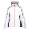 Ski Jas Dare2B Women Comity Jacket White Argent Grey