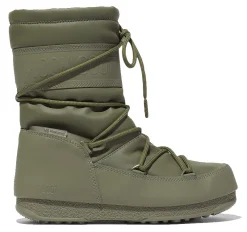 Snowboot Moon Boot Women Mid Rubber WP Khaki