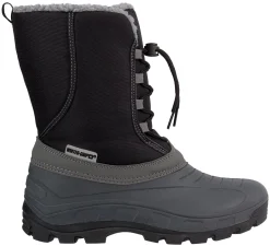 Snowboot Winter-Grip Women Frosty Zwart Grijs