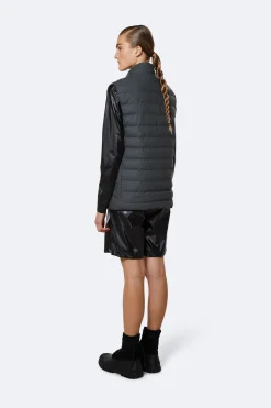 Bodywarmer RAINS Trekker Vest Slate -Slaapzak Verkoop 1520 slate women 2