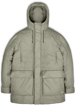 Jas Rains Unisex Alpine Nylon Parka Cement