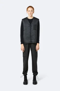 Bodywarmer RAINS Liner Vest Black -Slaapzak Verkoop 1832 black women 1