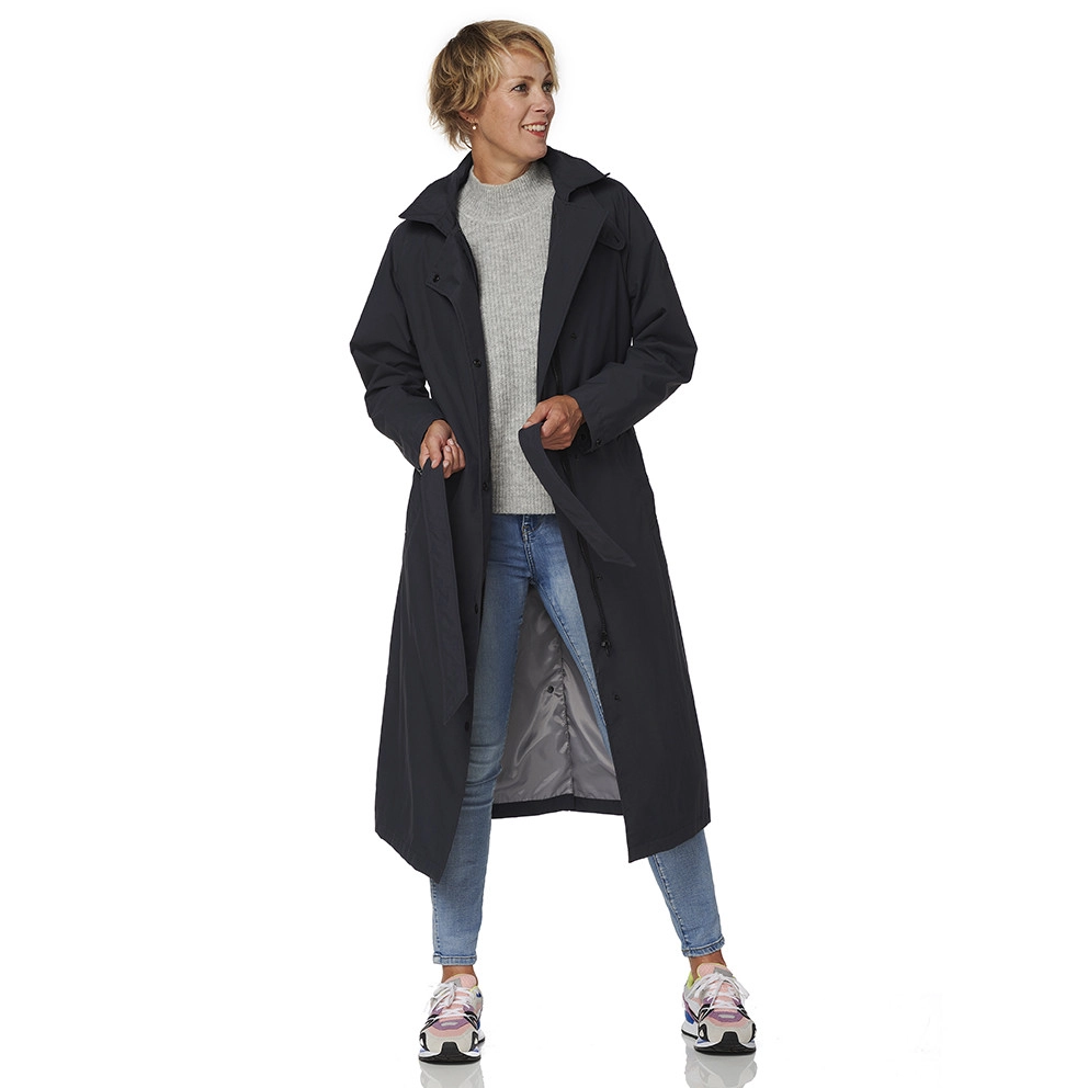 Jas Happy Rainy Days Michigan Long Coat India Ink 4 Jas Happy Rainy Days Michigan Long Coat India Ink - Afbeelding 2