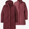 Jas Patagonia Women's Vosque 3-in-1 Parka Sequoia Red -Slaapzak Verkoop 28567 SEQR 1