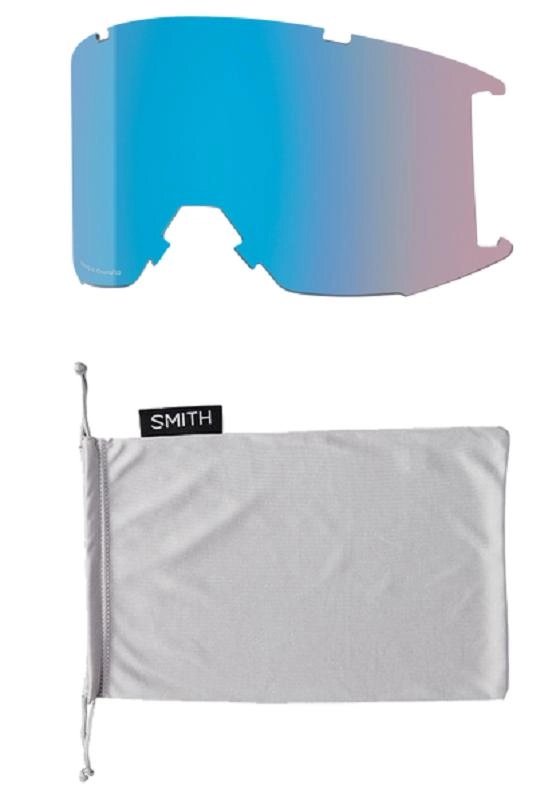 Skibril Smith Squad XL Black 2021 / Chromapop Everyday Green Mirror / Storm Rose Flash 5 Skibril Smith Squad XL Black 2021 / Chromapop Everyday Green Mirror / Storm Rose Flash - Afbeelding 3