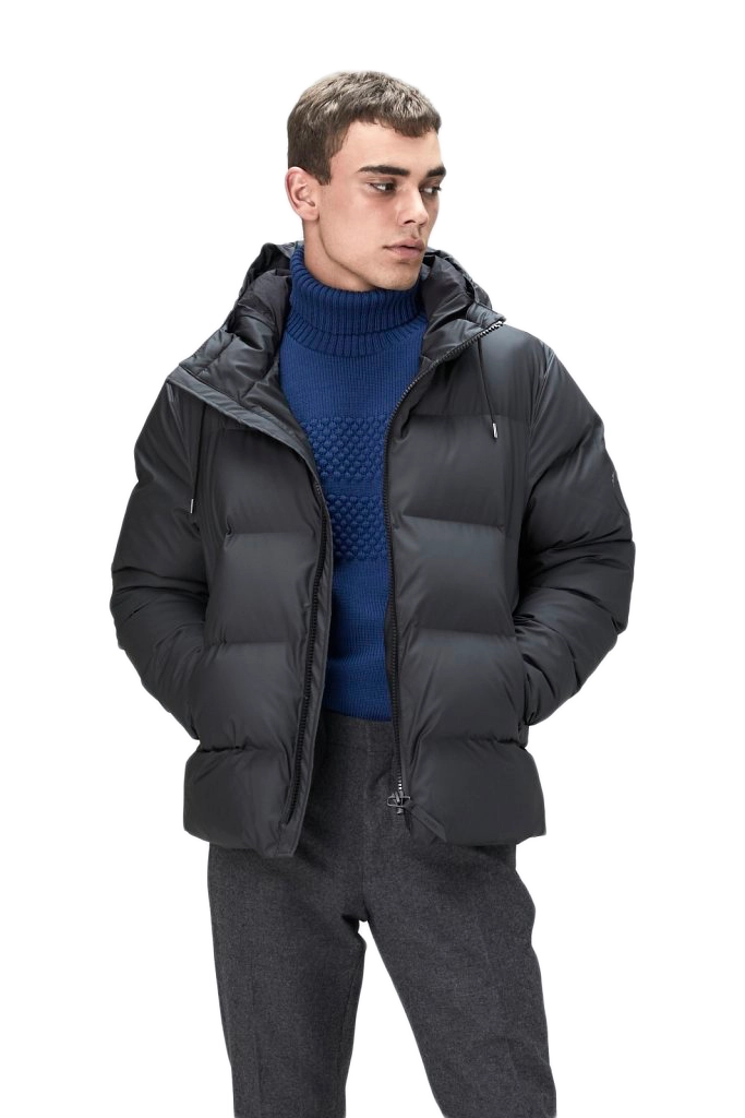 Jas RAINS Puffer Jacket Black 6 Jas RAINS Puffer Jacket Black - Afbeelding 4