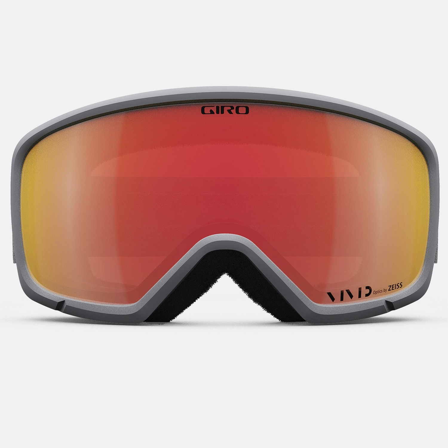 Skibril Giro Ringo Grey Wordmark Vivid Ember 6 Skibril Giro Ringo Grey Wordmark Vivid Ember - Afbeelding 4