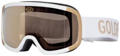 Skibril Goldbergh Women Eyecatcher Goggle White/Gold