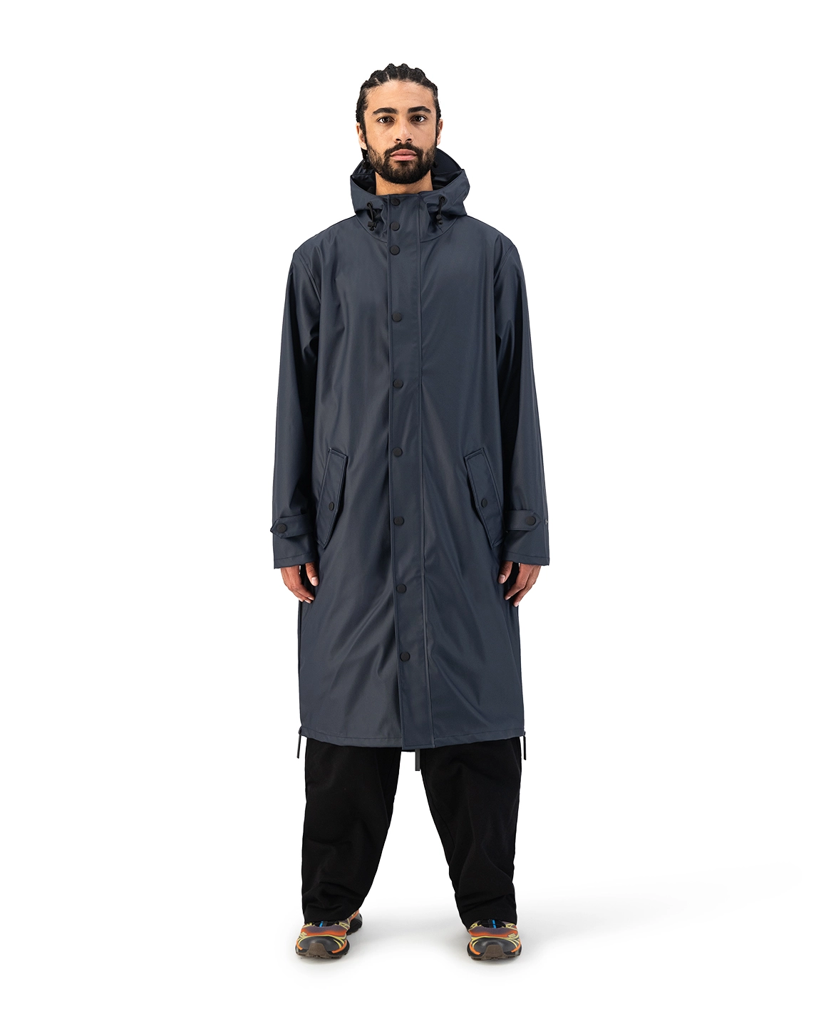 Regenjas Maium Unisex Original Blue Grey 6 Regenjas Maium Unisex Original Blue Grey - Afbeelding 4