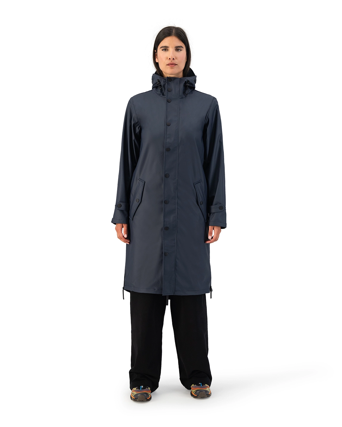 Regenjas Maium Unisex Original Blue Grey 9 Regenjas Maium Unisex Original Blue Grey - Afbeelding 7