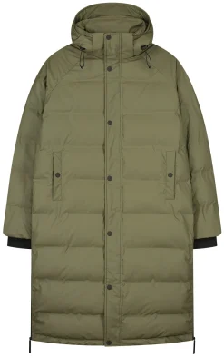 Winterjas Maium Unisex PU Puffer Army Green