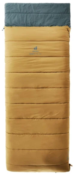 Slaapzak Deuter Orbit SQ +6G Zip Left Caramel Teal